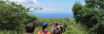 Trekking in Galapagos 