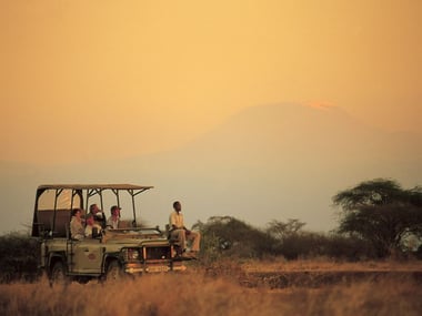 Game drive in Selenkay Conservancy