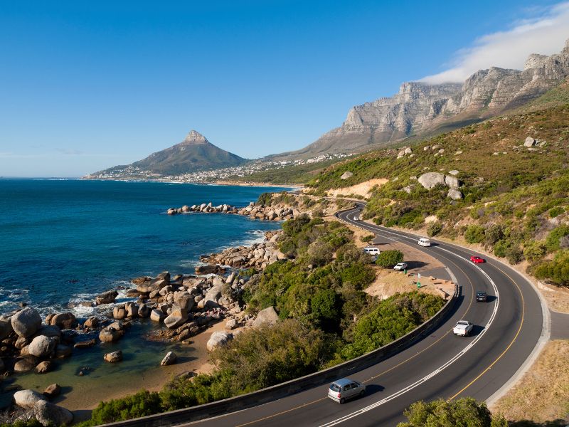 Garden Route near Cape Town