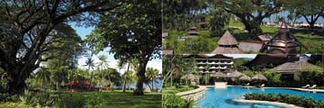 Shangri-La's Rasa Sayang Resort, gardens and Chi Spa