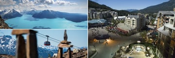 Whistler scenery and village