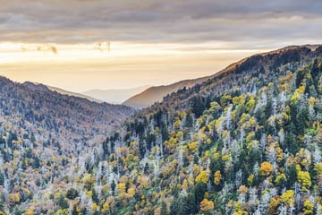 Gatlinburg Gateway in the Great Smoky Mountains, Tennessee