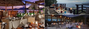 Dining at Gaya Island Resort