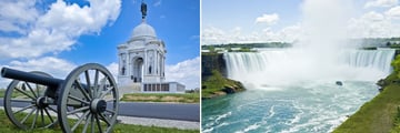 Gettysburg & Niagara Falls