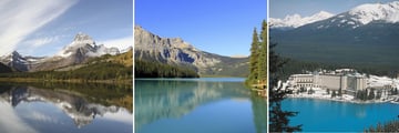 Glacier Bay National Park, Emerald Lake in Yoho & Stunning Lake Louise Views