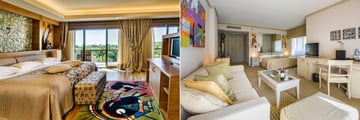 King Suite and Junior Suite at Gloria Golf Resort