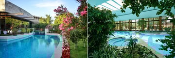 The main pool and spa at Gloria Serenity Resort