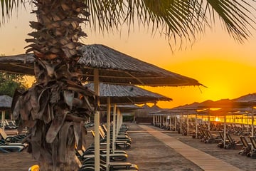 The beach at Gloria Verde Resort