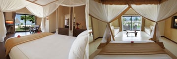 Luxury Villas and Deluxe Garden View rooms at Gold Zanzibar Beach House & Spa