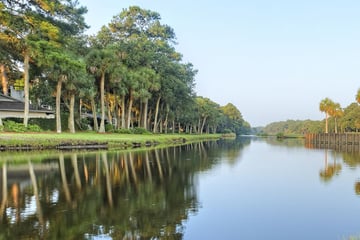 Golf course in Hilton Head, South Carolina
