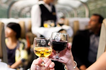 Goldleaf Service on board Rocky Mountaineer