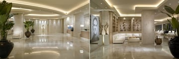 Lobby and Library at Grand Beach Hotel Miami