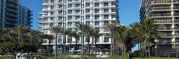 Grand Beach Hotel Surfside, Exterior View from the Beach