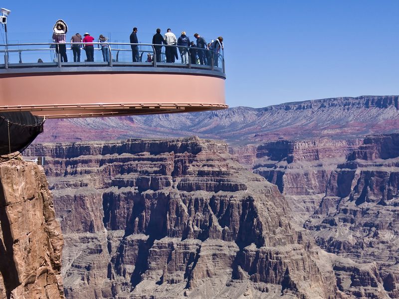 Grand Canyon Skywalk observation deck