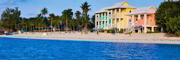Colourful buildings in Grand Cyman