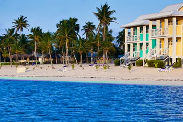 Colourful buildings in Grand Cyman