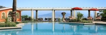 The main pool at Grand Hotel Royal