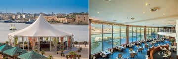 Blue Ocean Bar and Admirals Landing at Grand Hotel Excelsior