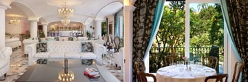 American Bar and Tiffany Restaurant at Grand Hotel La Favorita