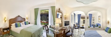 Classic Room and Junior Suite at Grand Hotel La Favorita