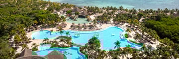 Grand Palladium Colonial Resort and Spa aerial view
