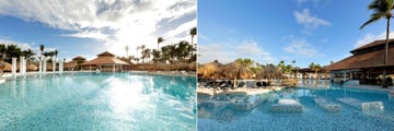 Grand Palladium Palace Resort and Spa pool areas