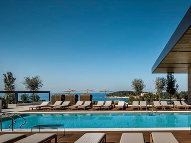 Pool at Grand Park Hotel Rovinj