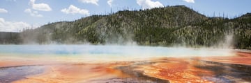 Grand Prismatic Spring in Yellowstone National Park