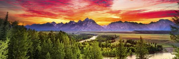 Grand Tetons, Snake River, Wyoming