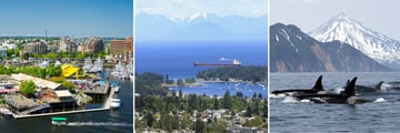 Granville Island, Nanaimo Harbour & Orca Spotting