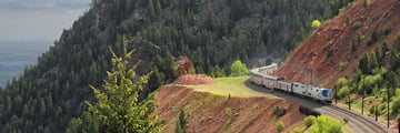 Railway journeys through Colorado