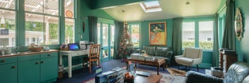Great Ponsonby Bed & Breakfast, Living Room Overlooking Courtyard