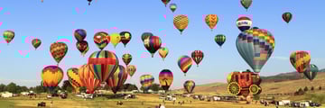 The Great Reno Balloon race in Nevada