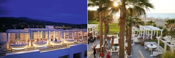 Zeus Amalthia Sky Bar and Barbarossa at Grecotel Creta Palace