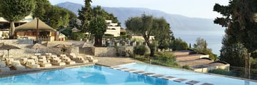 The main pool at Grecotel Daphnila Bay Dassia