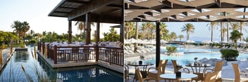 Lagoon Mediterranean Restaurant and Corals Restaurant at Grecotel LUXME Kos