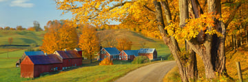 The Green Mountains in Vermont