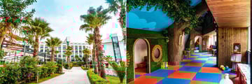 Green Nature Resort & Spa gardens and kids club