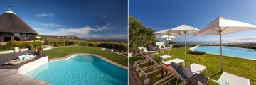 Grootbos Private Nature Reserve, Garden Lodge Pool and Forest Lodge Pool