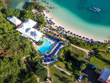 Grotto Bay aerial view