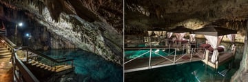 Grotto Bay cave and spa