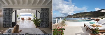 Harbour House and North Beach Cottage at Guana Island