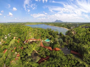 Habarana Village by Cinnamon aerial view