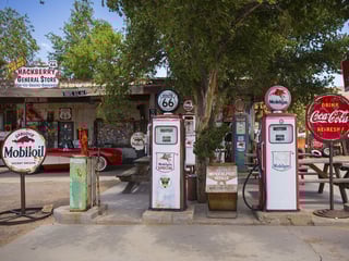 Hackberry general store and gas stop on Route 66