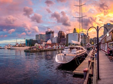 Halifax waterfront, Nova Scotia