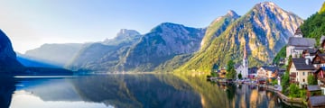 Hallstatt Village and Hallstatter Sea Lake, Austria