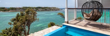Beautiful views from a suite at Hammock Cove
