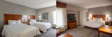 Hampton Inn & Suites Knoxville-Downtown, Bedrooms