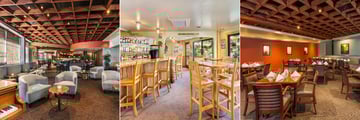 Piano Lounge, Reef Lounge and Postcards at Handlery Hotel San Diego