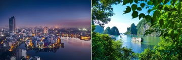 Hanoi city & Halong Bay